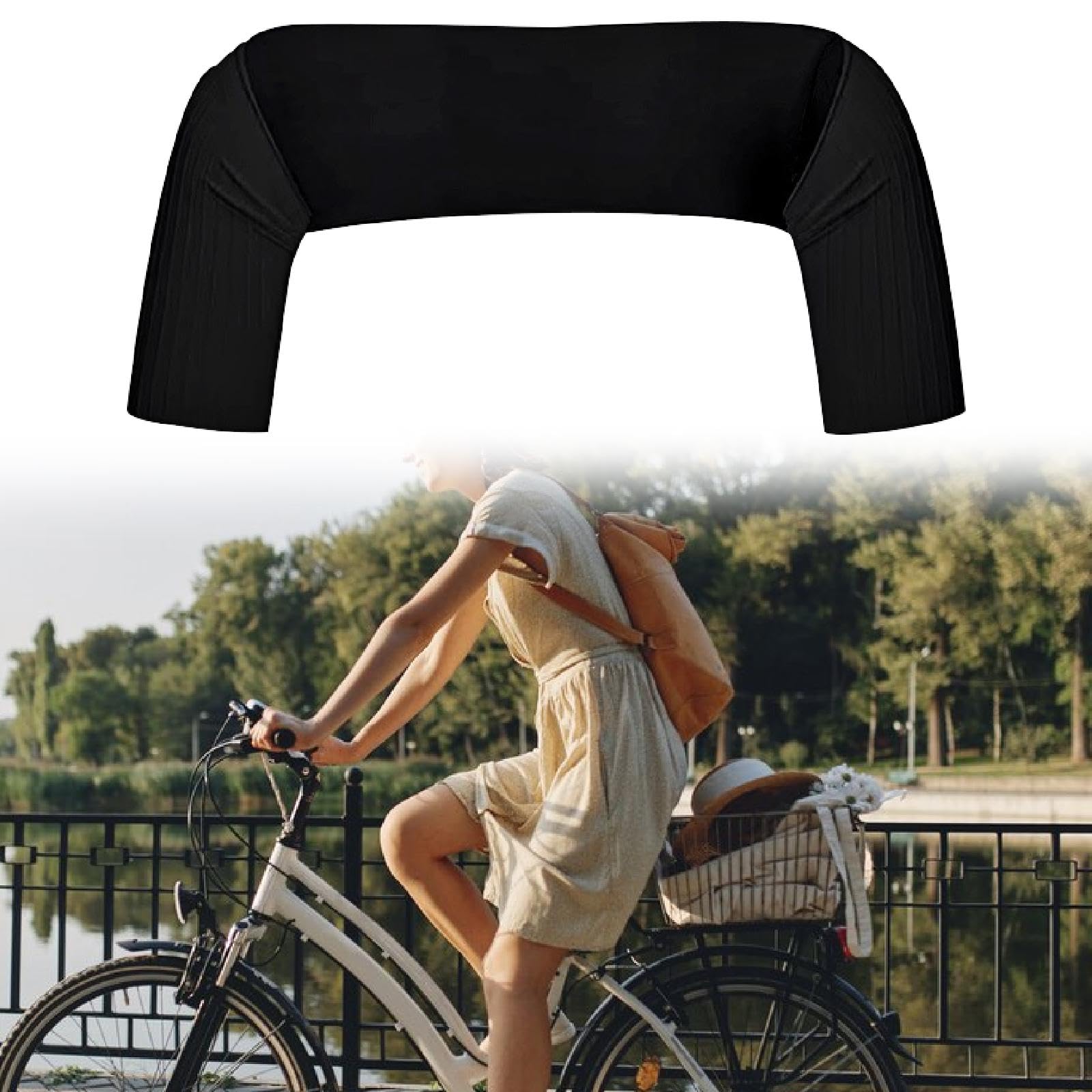 Fahrrad-Ärmelhülle, Radsport-Überzug, tragbar, Sommer, schnelltrocknend
