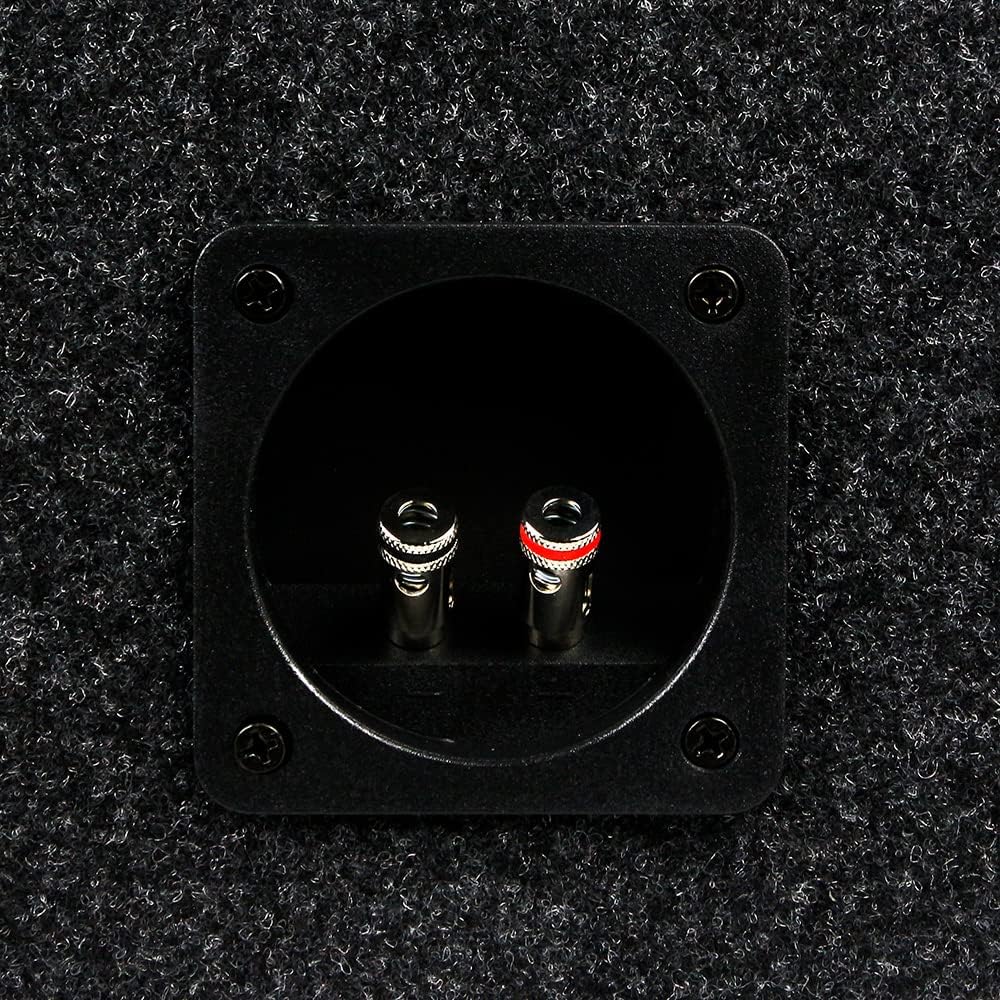 Ported Vented 12" Subwoofer Truck Box Enclosure Single Sub RI Audio 1" MDF Face