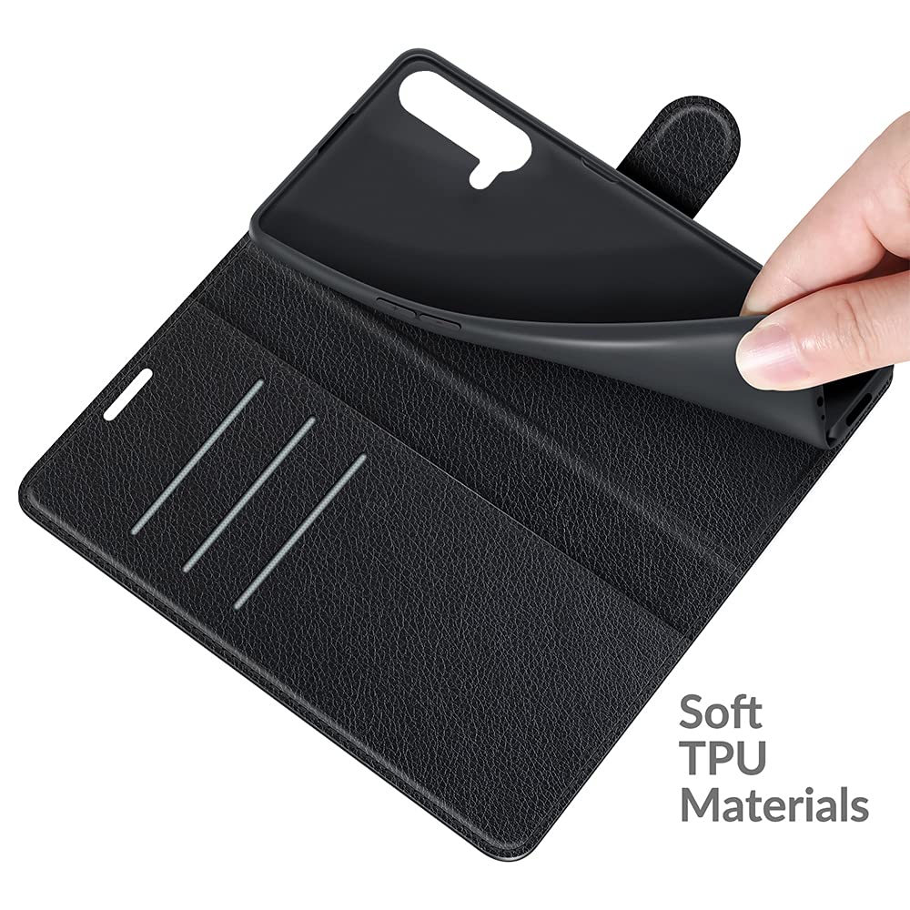 Fertuo Cover per OnePlus Nord CE 4 Lite, Custodia Portafoglio Cover a Libro in Pelle Flip