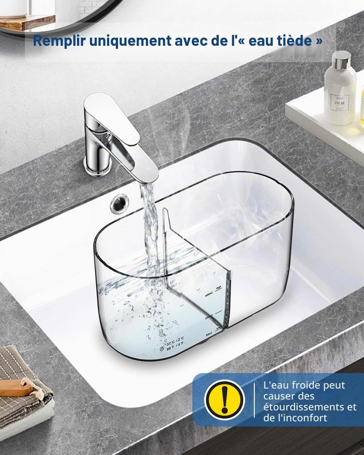 Kit De Cire D'oreille électrique, Outil De Nettoyeur D'oreille,nettoyage Efficace De L'oreille Avec 4 Modes Et Recyclage Automatique Des Eaux Usées Pour Les Enfants Adultes