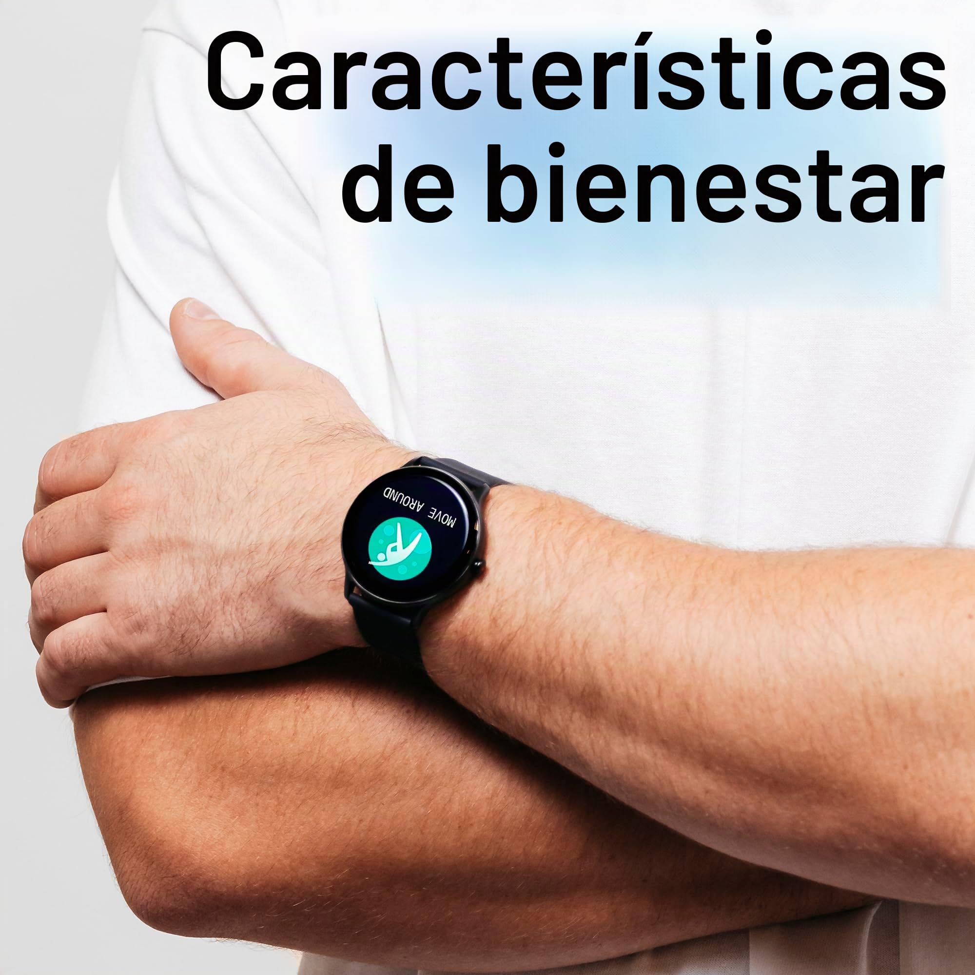Reflex Active Reloj de Llamadas Inteligente Negro Serie 22