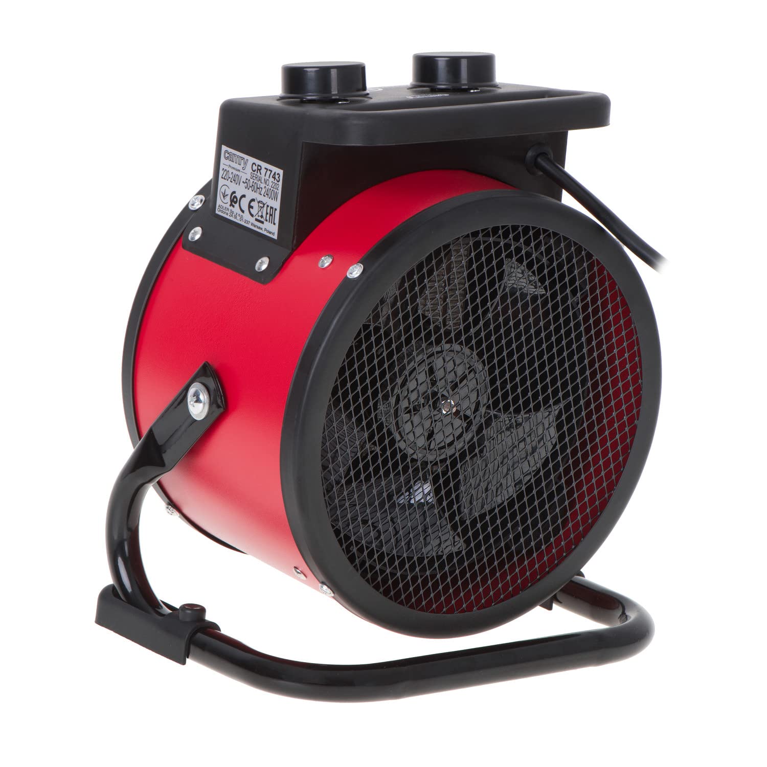 Camry CR 7743 Riscaldamento extra 2400W