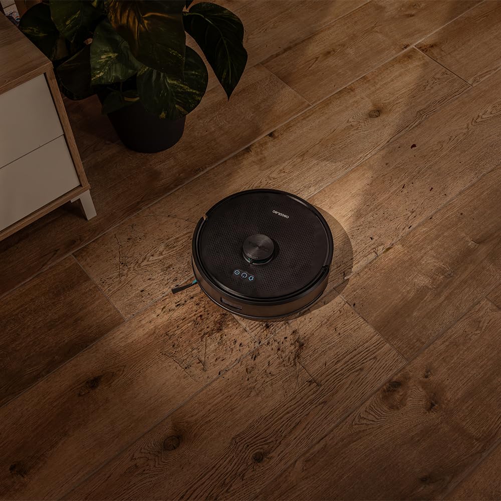 Cecotec Robot Aspirapolvere Lavapavimenti con Navigazione Láser e App Conga M50 X-Treme. 5000Pa di Aspirazione, Aspira, Spazza, Lava, Autonomia 160m², Mappatura Interattiva, Spazzola Multifunzionale