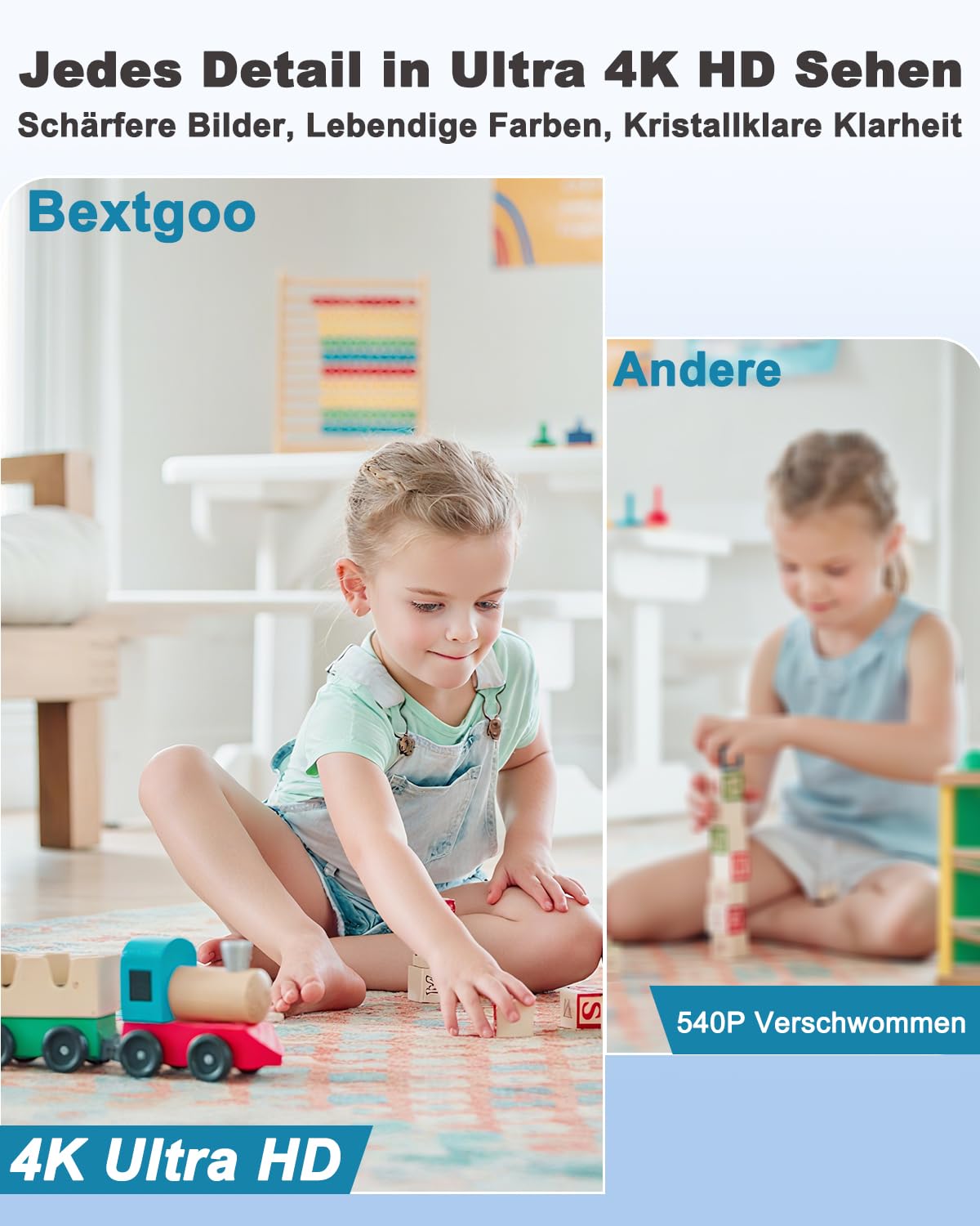 Mini Kamera, 4K UHD Überwachungskamera Innen, 3 modi: WLAN, AP Hotspot & Überwachungskamera Ohne WLAN, 2000mAh Akku, Lange Laufzeit, Nachtsicht&Bewegungserkennung, Mini Kamera für Innen Außenbereich