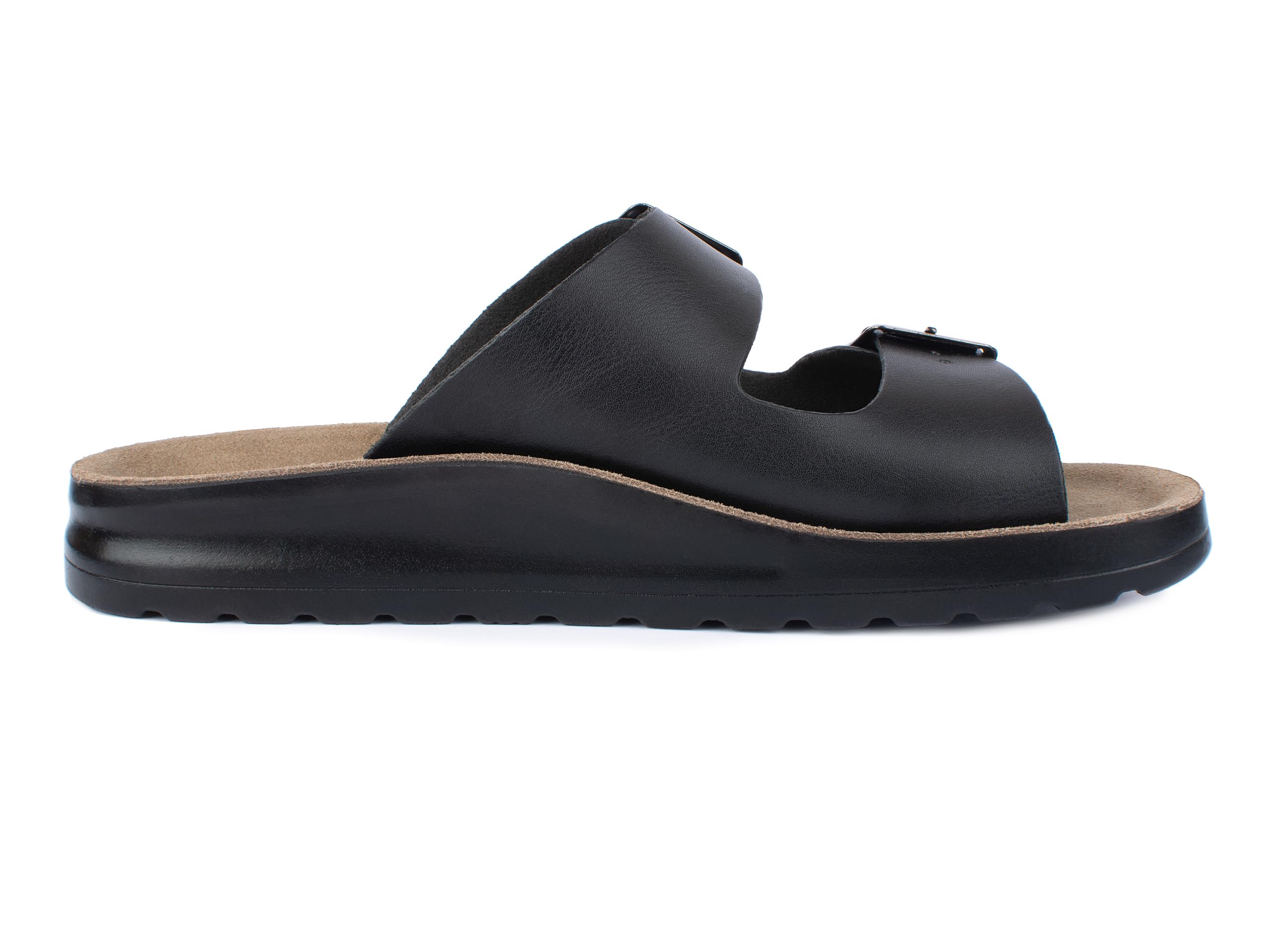 Jürgen Hirsch Damen Pantolette Vita 04 Leder-Innensohle Antishock-Pads