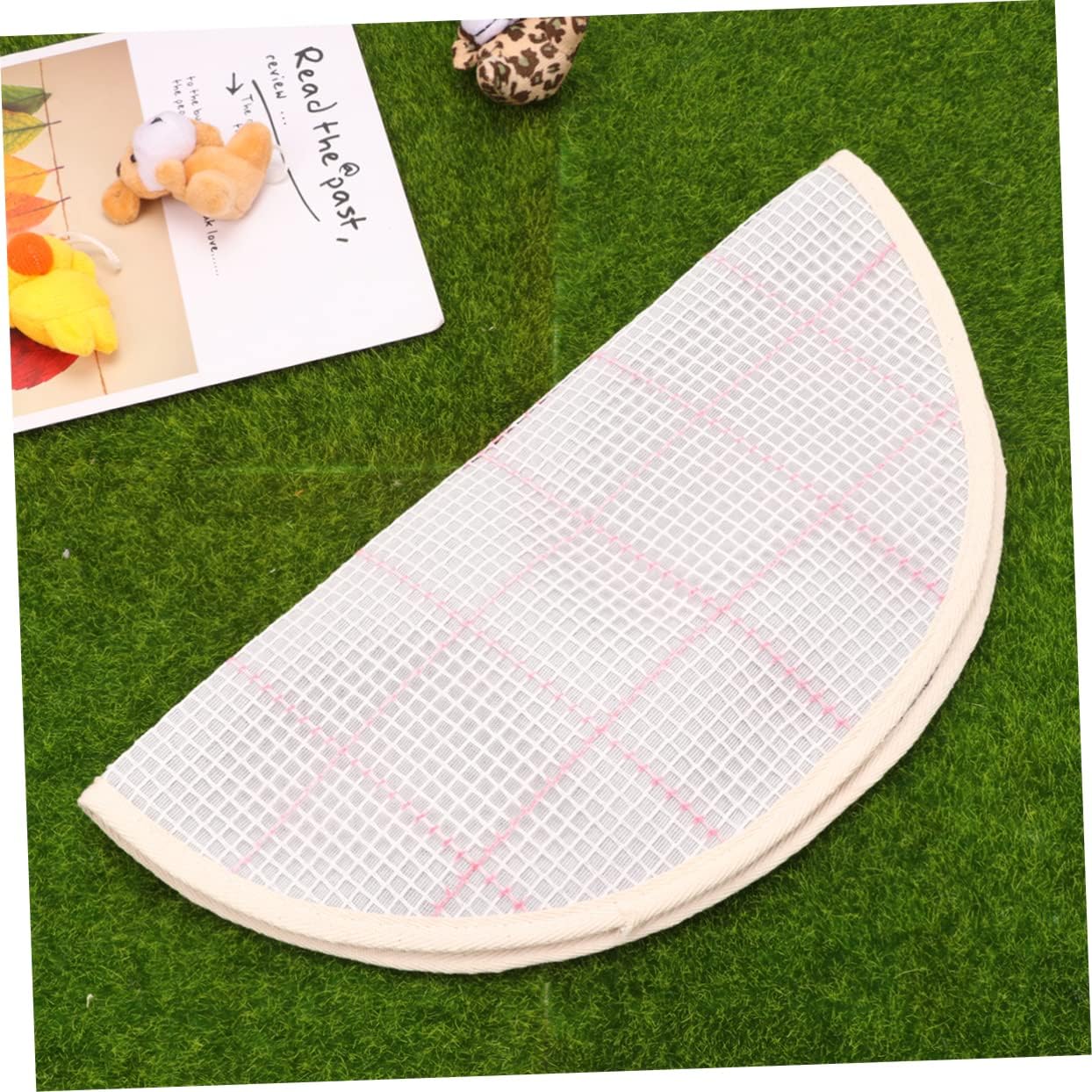 Tofficu DIY Carpet Embroidered Cloth for Creative Projects Multi-Purpose Base Fabric for Cushion Making Durable and Portable Embroidery Material for Craft Lovers