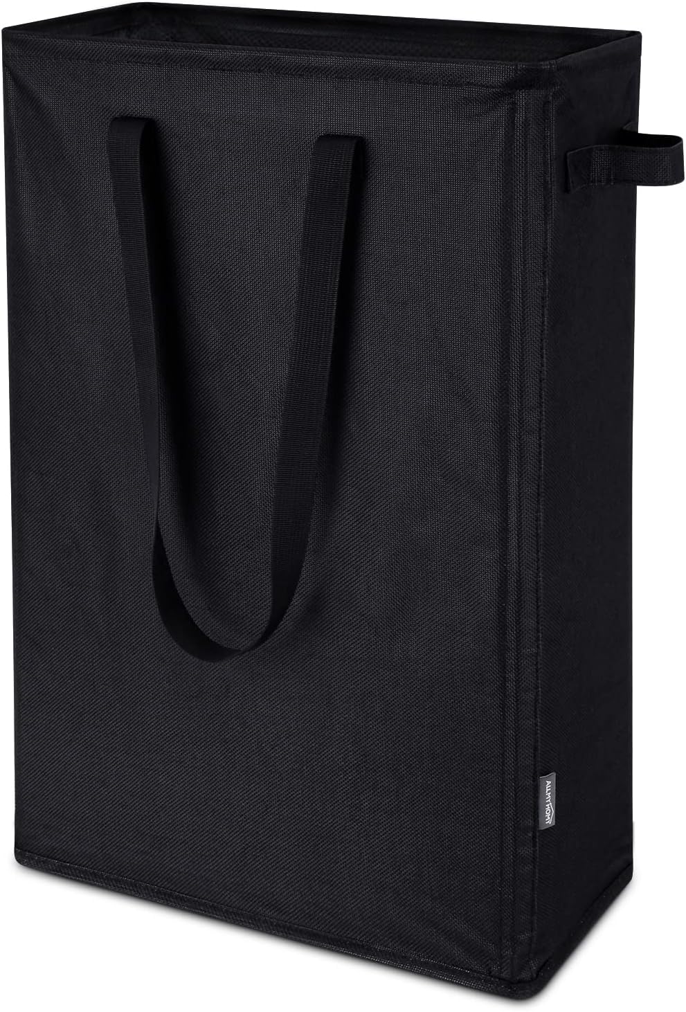 AllMyHomy Slim Laundry Hamper 45L, Tall Narrow Laundry Basket, Small