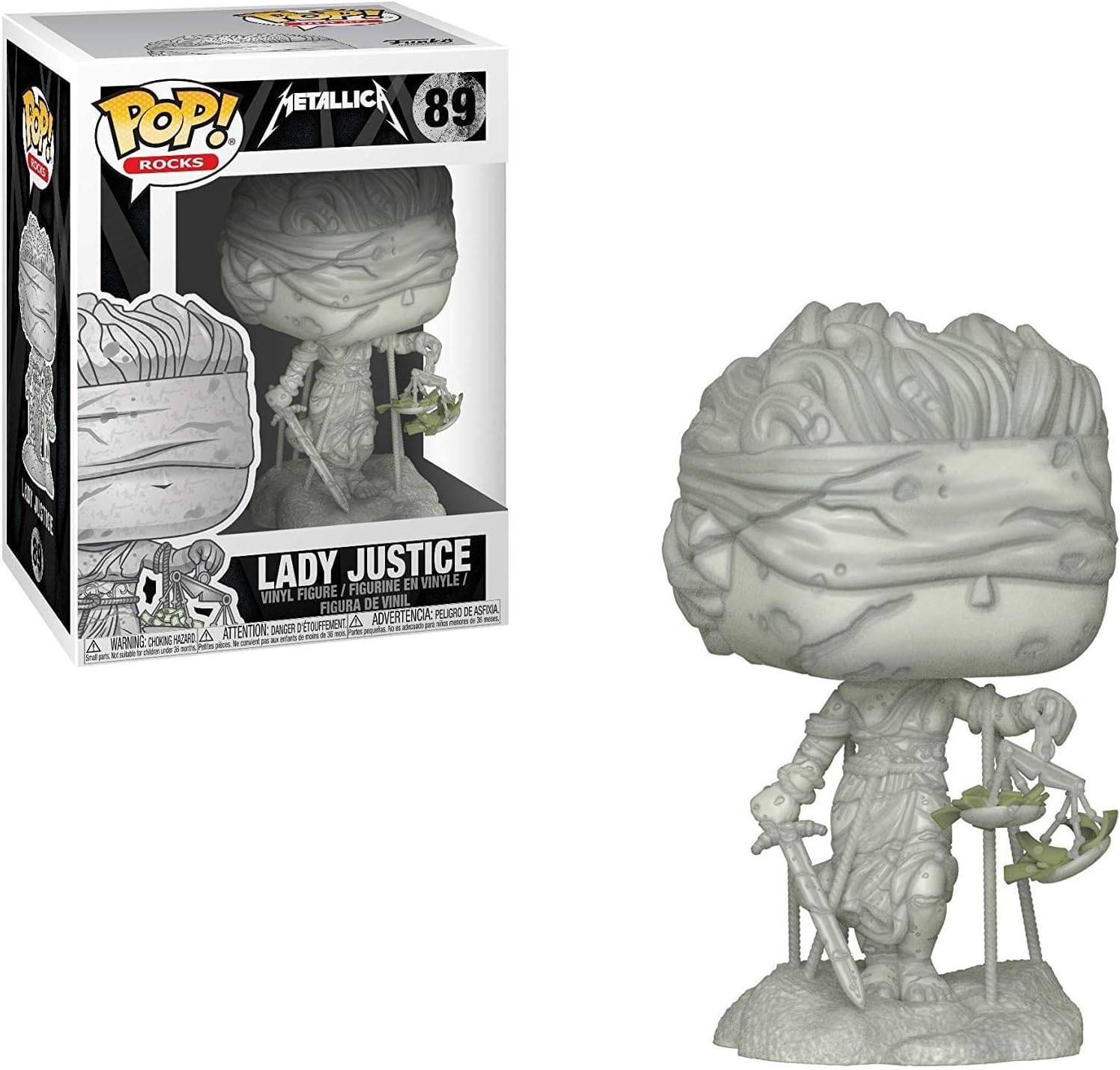 34888 POP! Vinylfigur: Rocks: Metallica: Lady Justice
