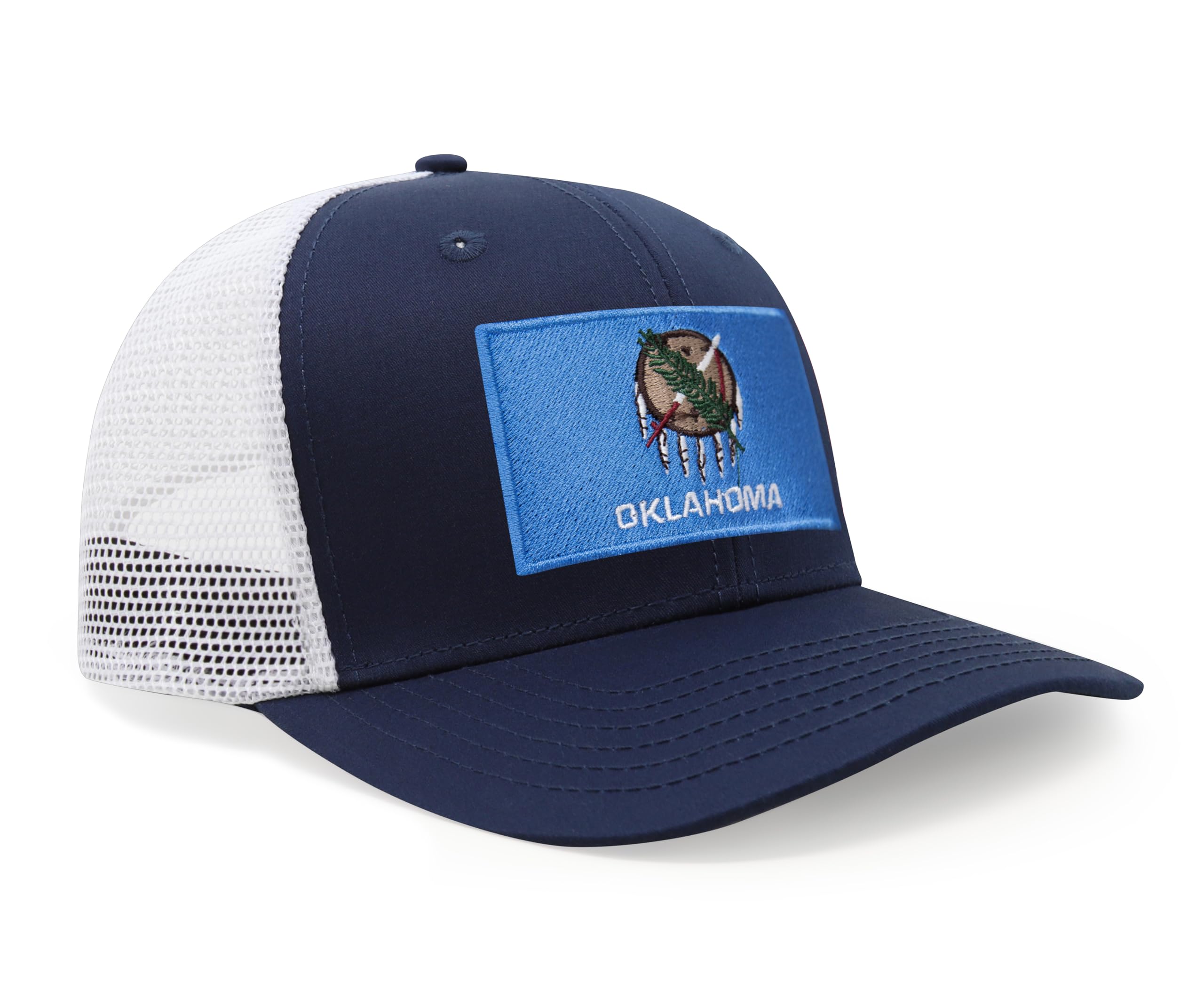 International Tie State Hat for Men and Women, Adjustable Snapback Trucker Baseball Cap with Embroidered Patch