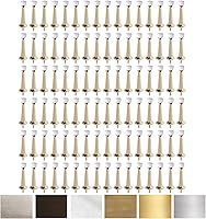 Vista 23 de Liberty Tope de puerta Premium de metal sólido rígido cepillado de 3 pulgadas (latón antiguo, 1 paquete)