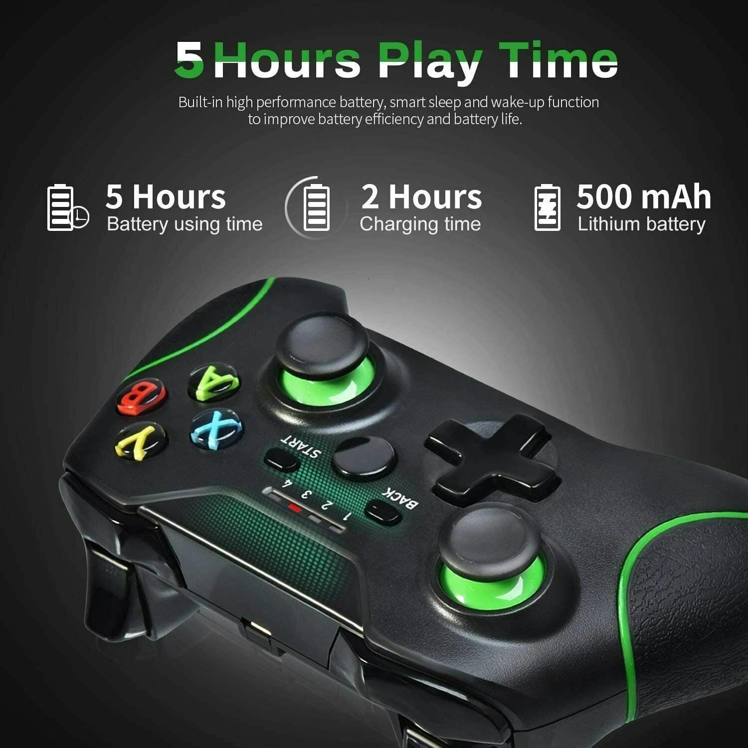 Lyyes Wireless Controller for Xbox One, Compatible with Xbox One/One S/One X/One Series/PC Windows 7/8/10
