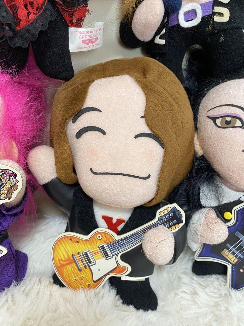 Amazon.co.jp: X JAPAN UFOキャッチャー ぬいぐるみ5体セット : おもちゃ