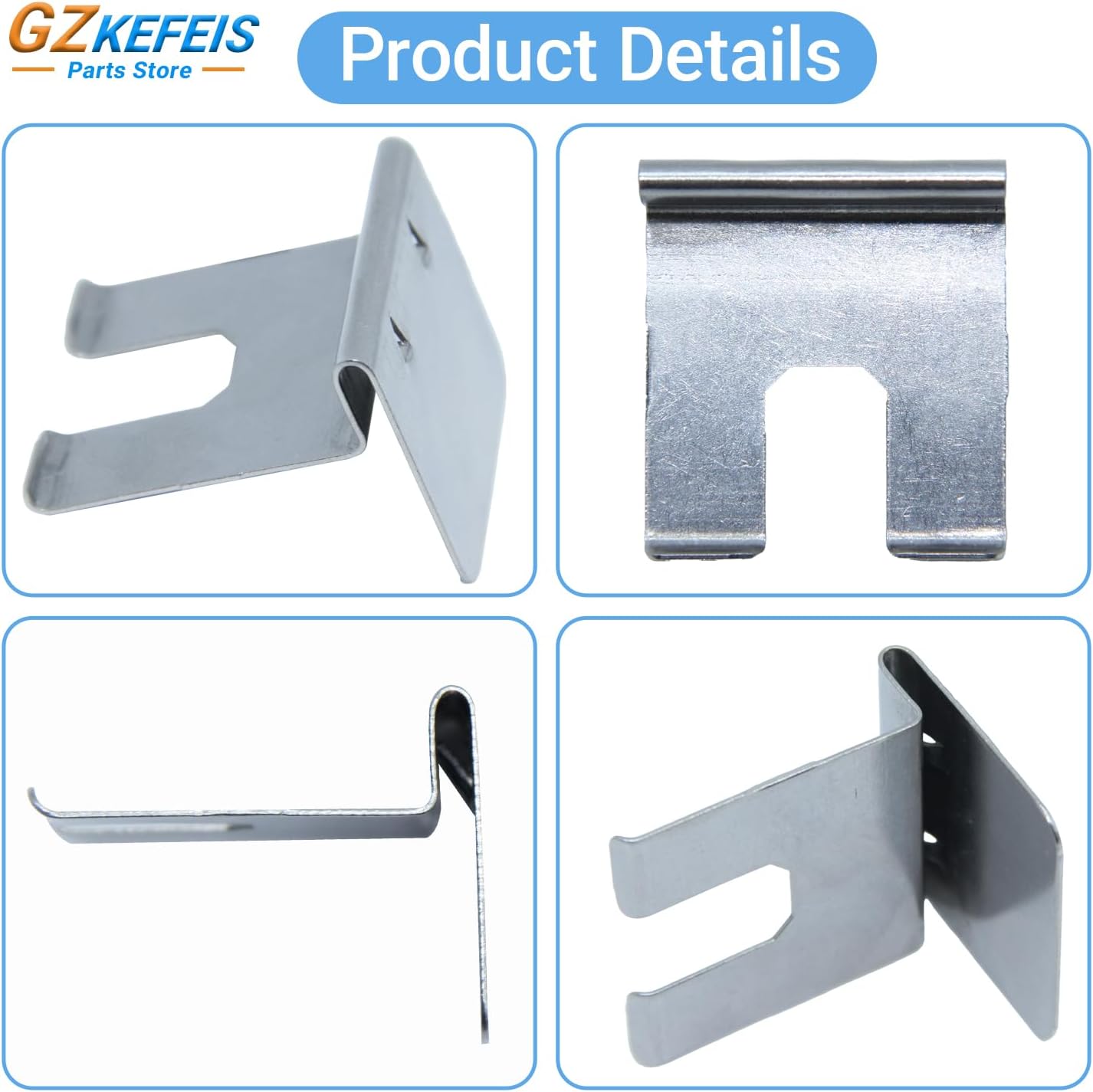 Stainless Steel Float Sensor Switch Mounting Bracket Compatible with Water Level Float Sensors Sized for M10 Screws Pipe Float Ball Valve Clamp Holder 3-Pack