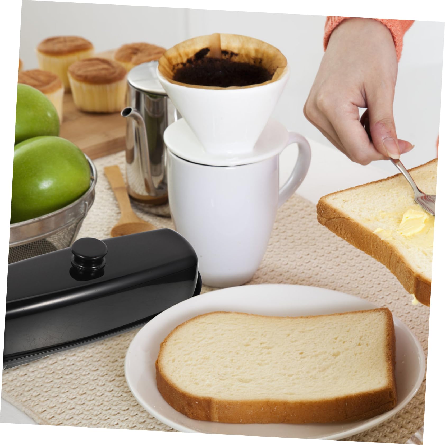 Amazon | PAMINGONO 1セット西式牛油保鲜盒 カッター付きバターケース