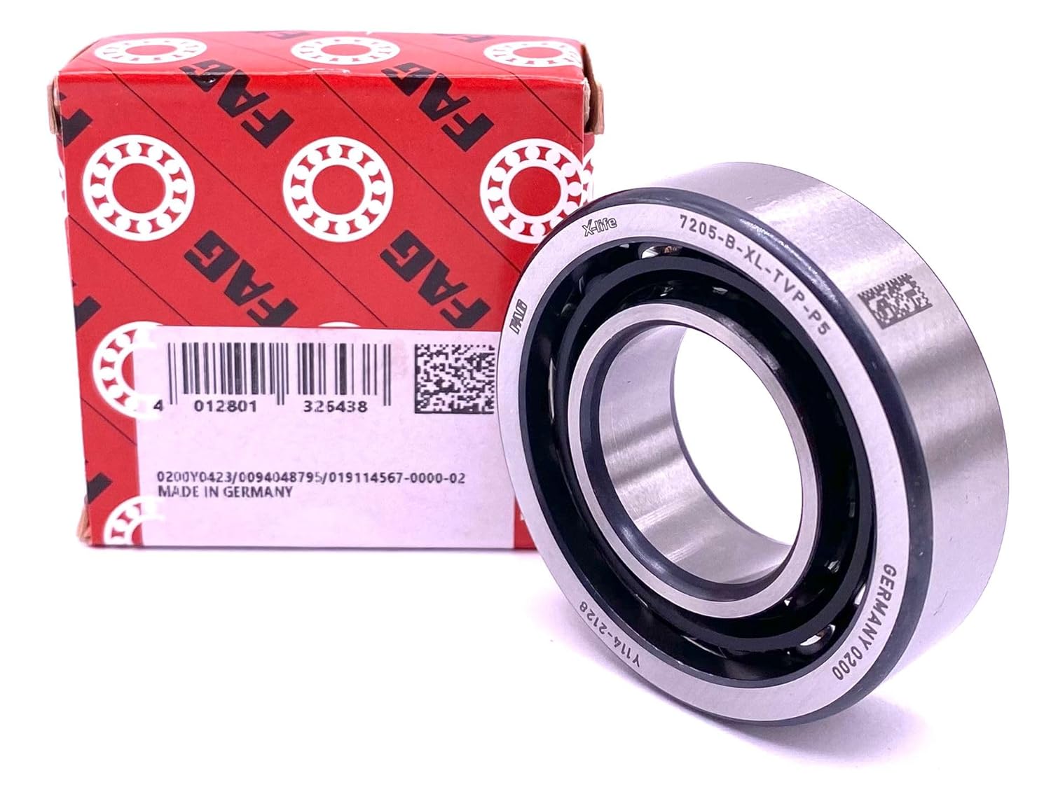 7205-B-XL-TVP-P5 FAG Angular Contact Ball Bearing 25x52x15mm