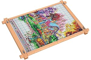 Beech Wood Large Scroll Frames for Cross Stitch and Embroidery