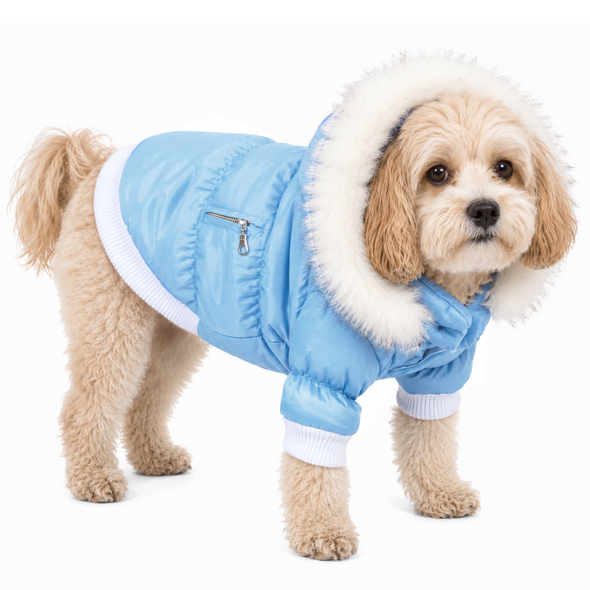 PetLife Metallic Fashion, Cappottino Parka per Cani