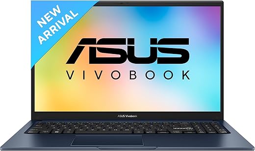 ASUS Vivobook 15, Light Weight Laptop, IntelCore i5-1235U (8GB/512GB/Intel Iris Xe /15.6″ FHD/Windows 11 Home),Quiet Blue,X1504ZA-NJ520WS