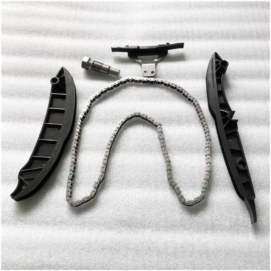 5 PCS Chain Drive Timing Chain Kit SsangYong Korando Gasoline 1720500011 1720500016 1720503016 1729979094 1720520216 Automotive Replacement Engine Overhaul Set Tensioner