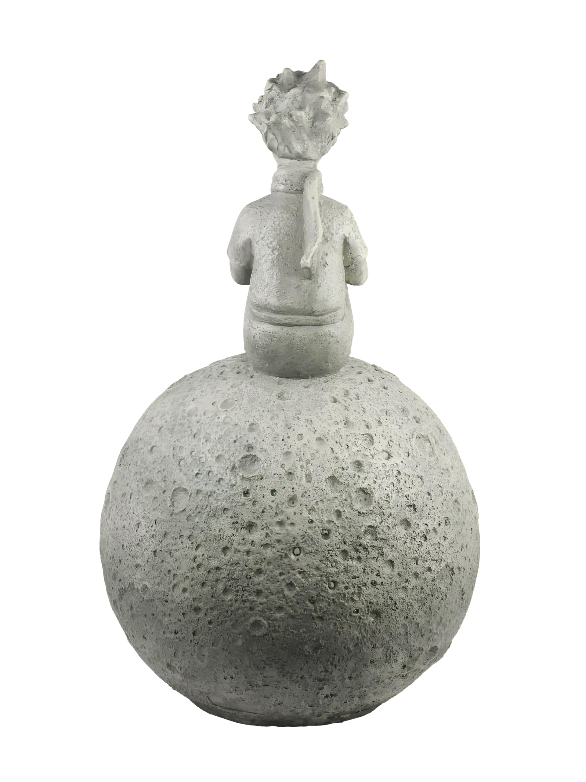 Vidroflor Antoine de Saint-Exupery - Piedra artificial, pequeña, ligera, rellenable, resistente a la intemperie