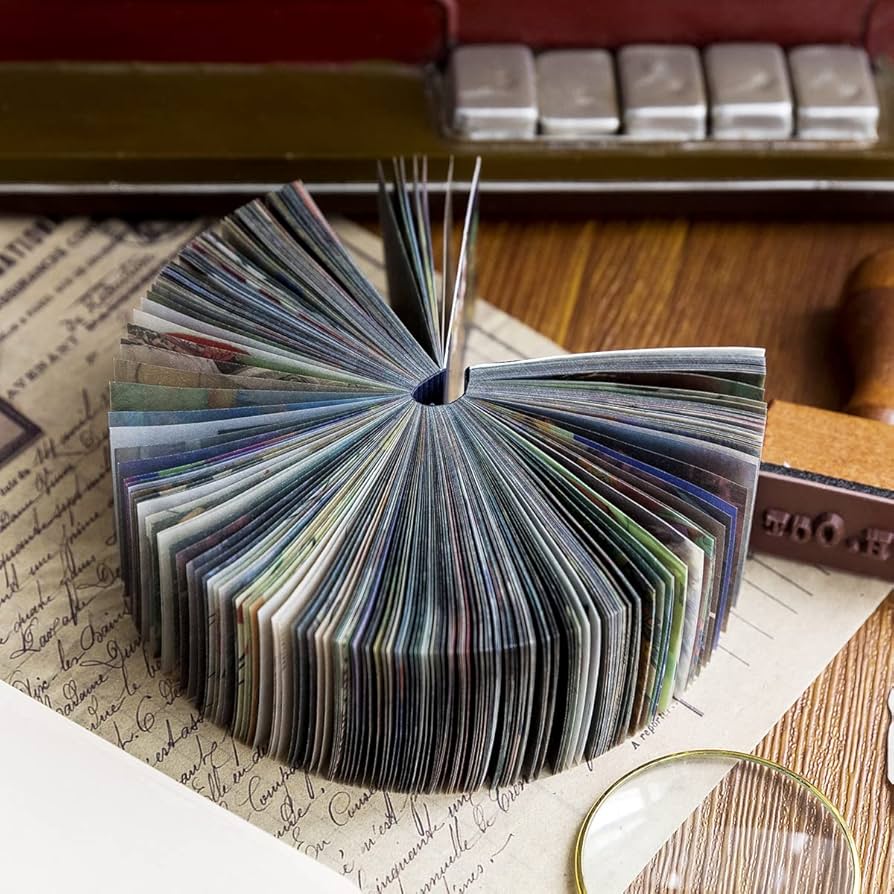 Amazon | コラージュ素材 365枚 Rickton デザインペーパー