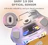 Glorious Oyun Modeli O3 Kablosuz Oyun Faresi - InfinitePlay Değiştirilebilir Pil Sistemi, 8k Yoklama, 130M Tıklama Optik Anahtarları, Ultralight 66g, 30K DPI Optik Sensör, RGB - Beyaz