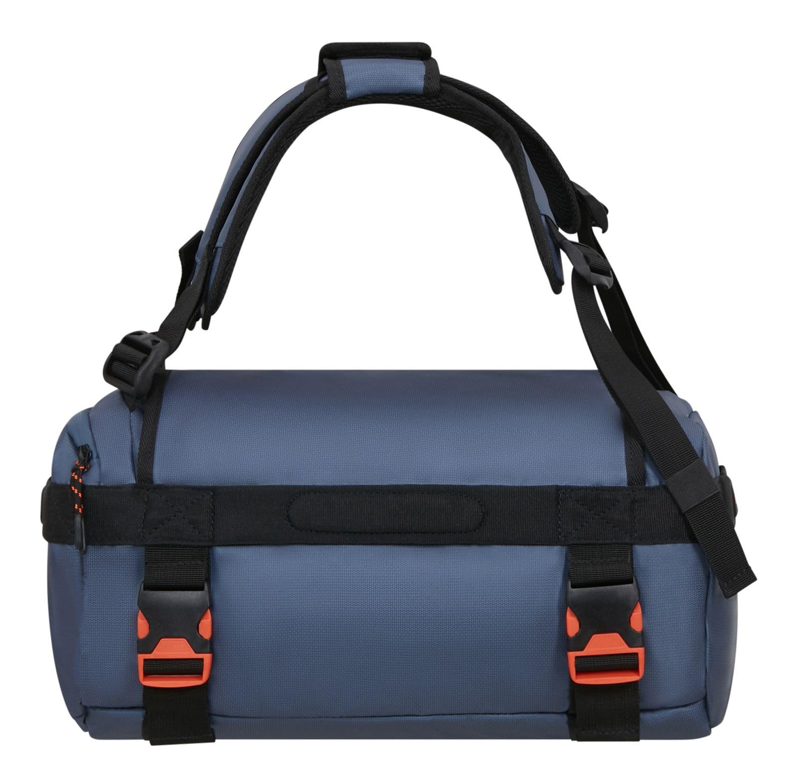American Tourister Sac de Voyage Sac à Dos Urban Track Duffle/Backpack Coated 31L Navy/Orange Bleu