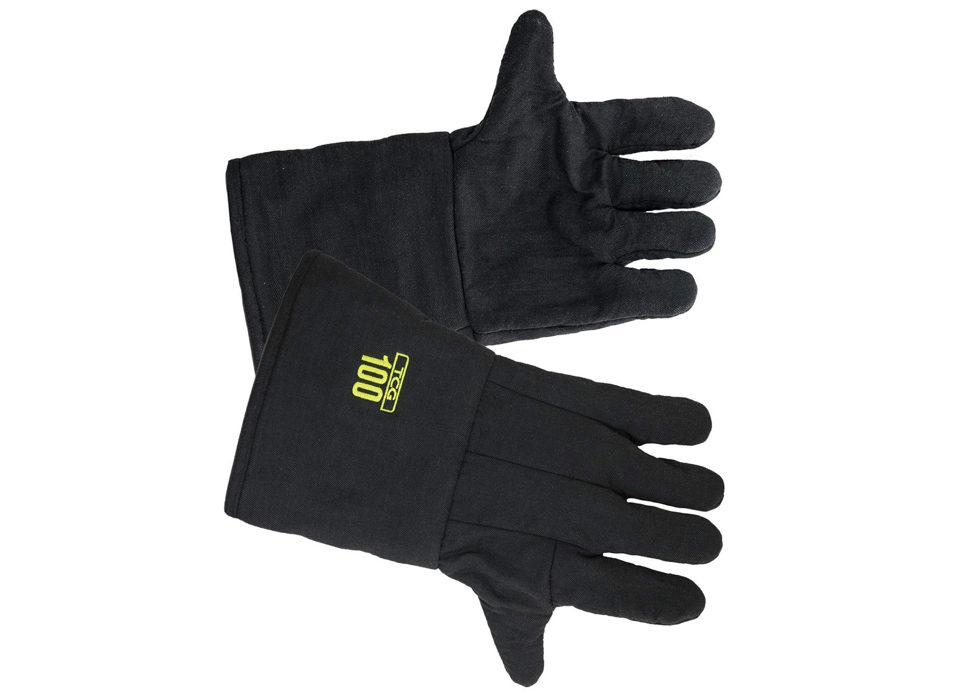 Oberon Company TCG100 Series Arc Flash Gloves, Black, Medium
