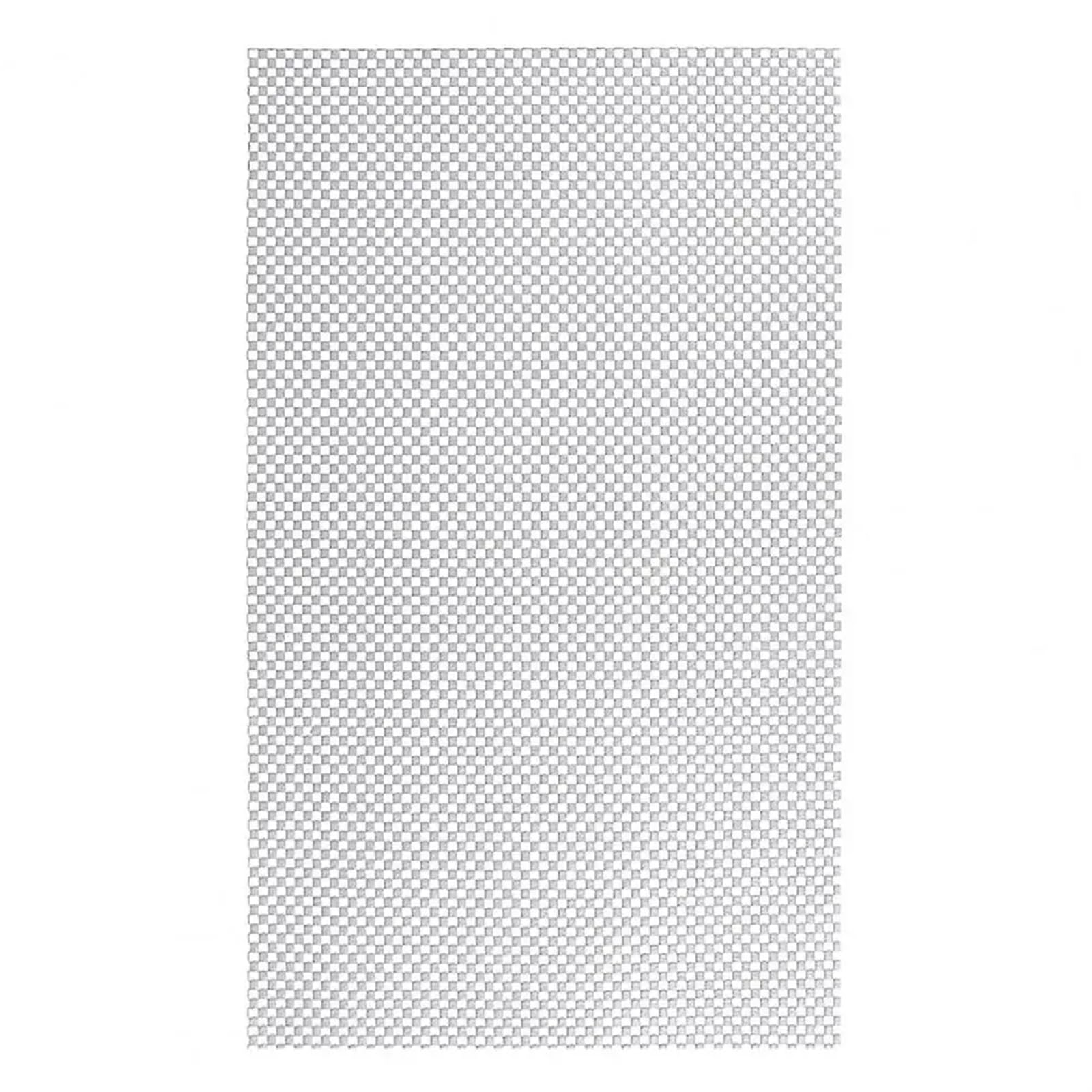 rutschfeste Teppiche, Anti-Rutsch-Teppichunterlage, 2 Stück, tolle Regalunterlage, PVC, kann geschnitten Werden, Küchengeschirr(White)