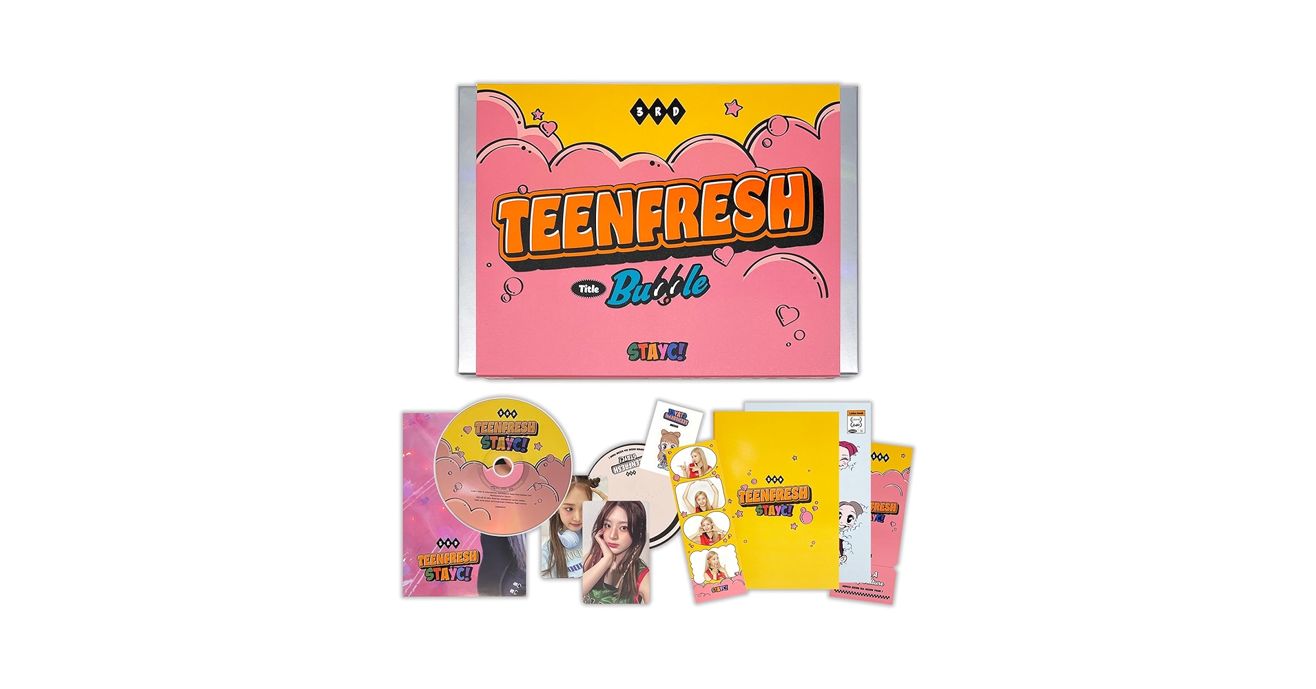 STAYC アルバム まとめ売り STAYC - STAYC - 3rd Mini Album [TEENFRESH] (BUBBLE Ver