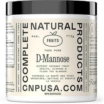 CNP | D Mannose Powder 4oz - UTI Support, Bladder Urinary Tract Formula