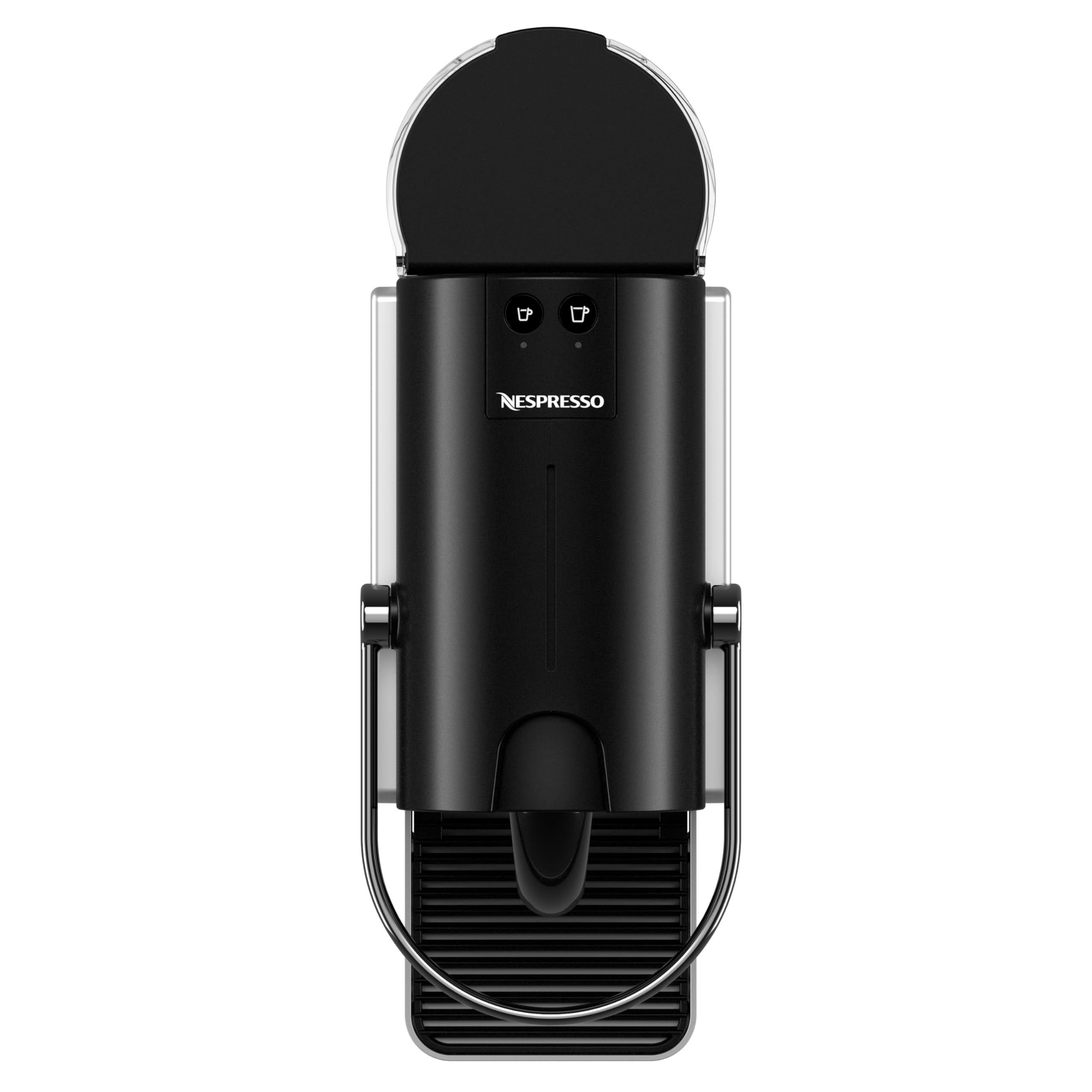 NESPRESSO DE’LONGHI Pixie Silber Original Kapselmaschine EN127.S 19 Bar 25 Sek. Aufheizzeit