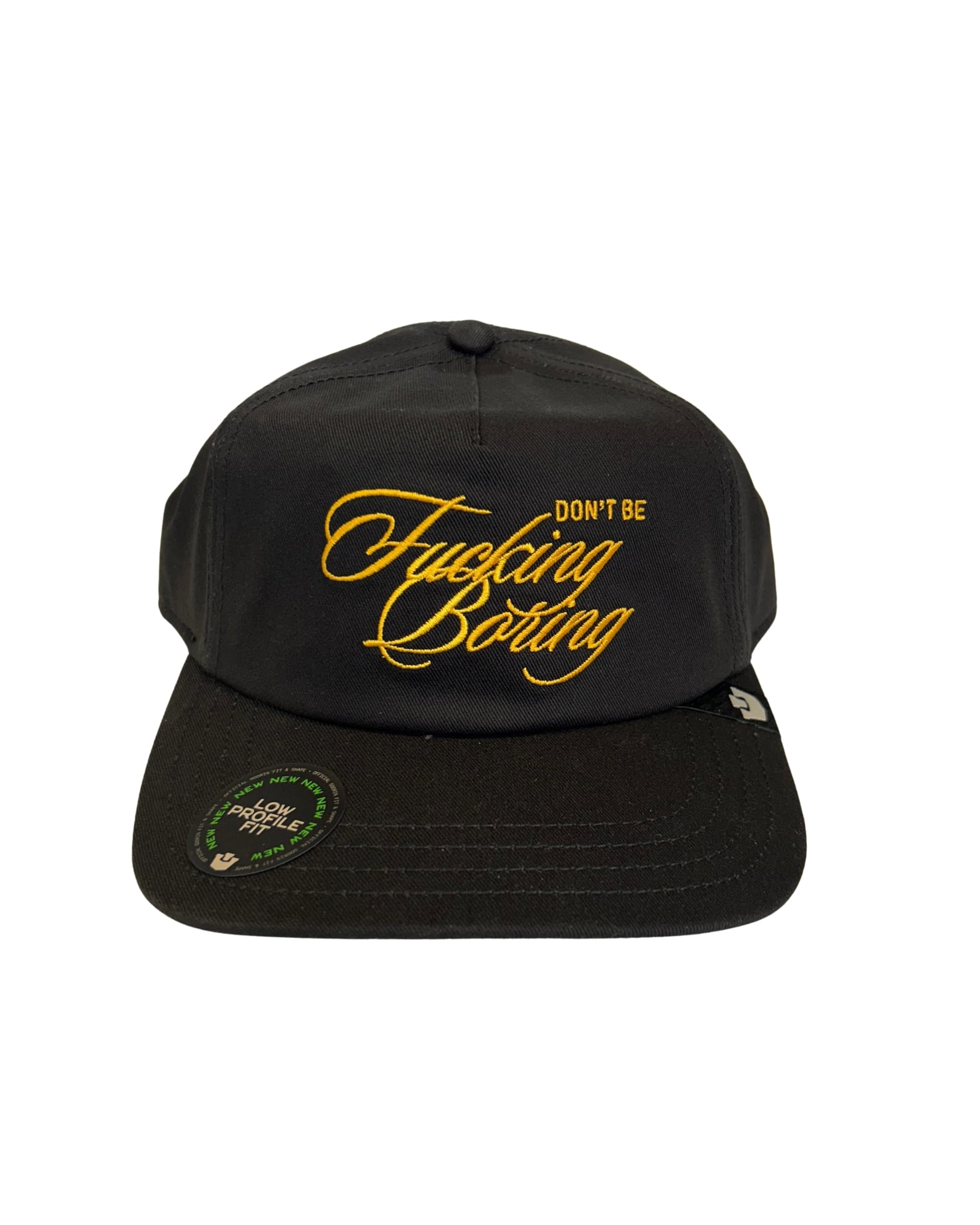 Goorin Bros. Cappello Don't Be Fucking Boring Trucker cap Misto Poliestere Nero Unisex