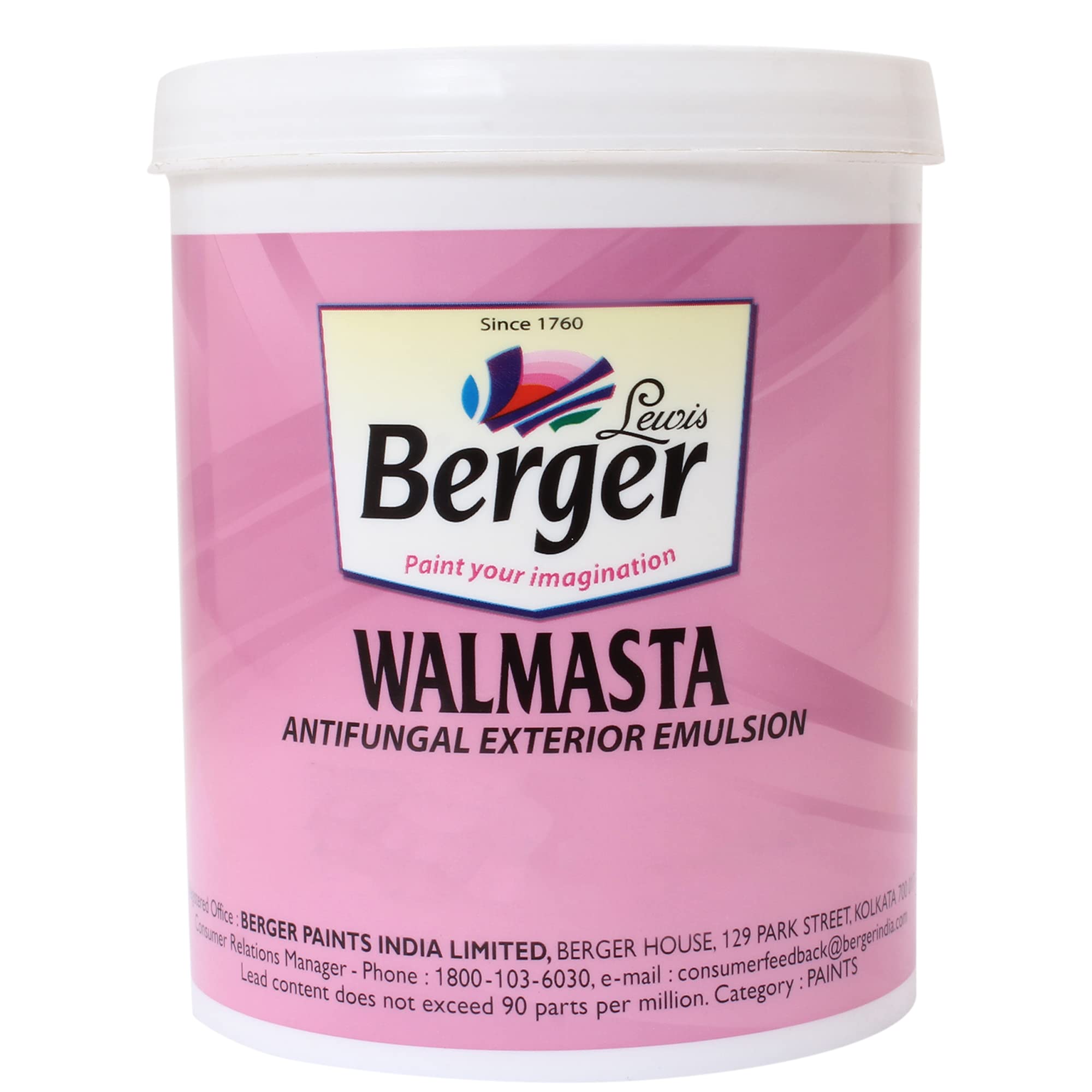 BERGER Walmasta White 1Ltr