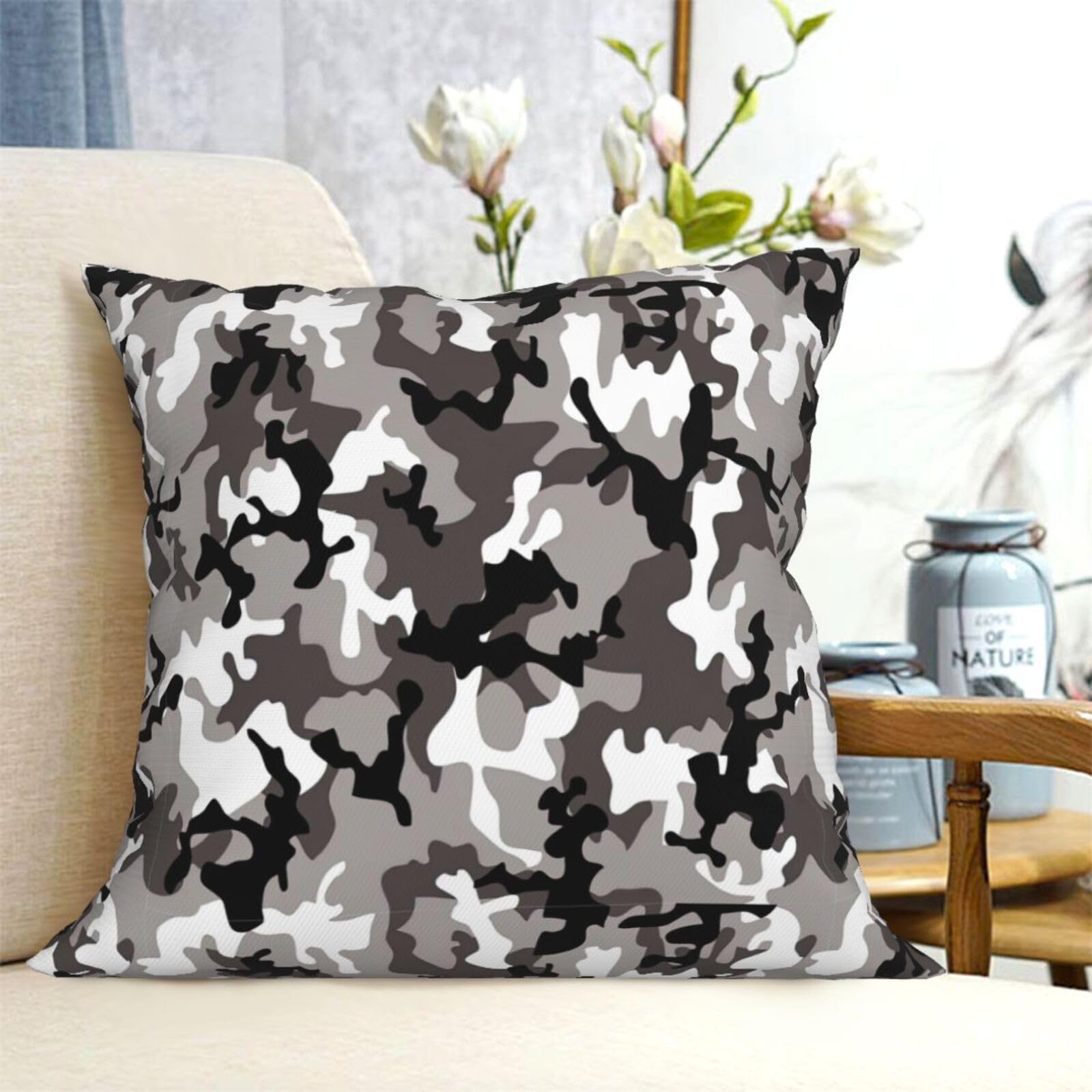 ３点セット　200×250ホワイト+クッションカバー２枚ホワイト+グレー プッパプーポ 洗える 授乳クッション カバー 【イブル モロッカン