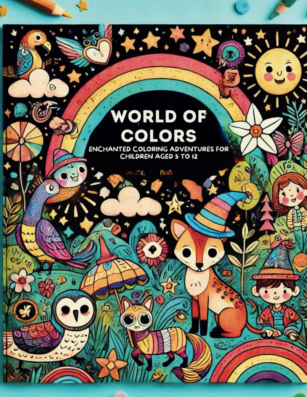 Livre de coloriage magique cahier dessin enfant 5-12 ans aventures