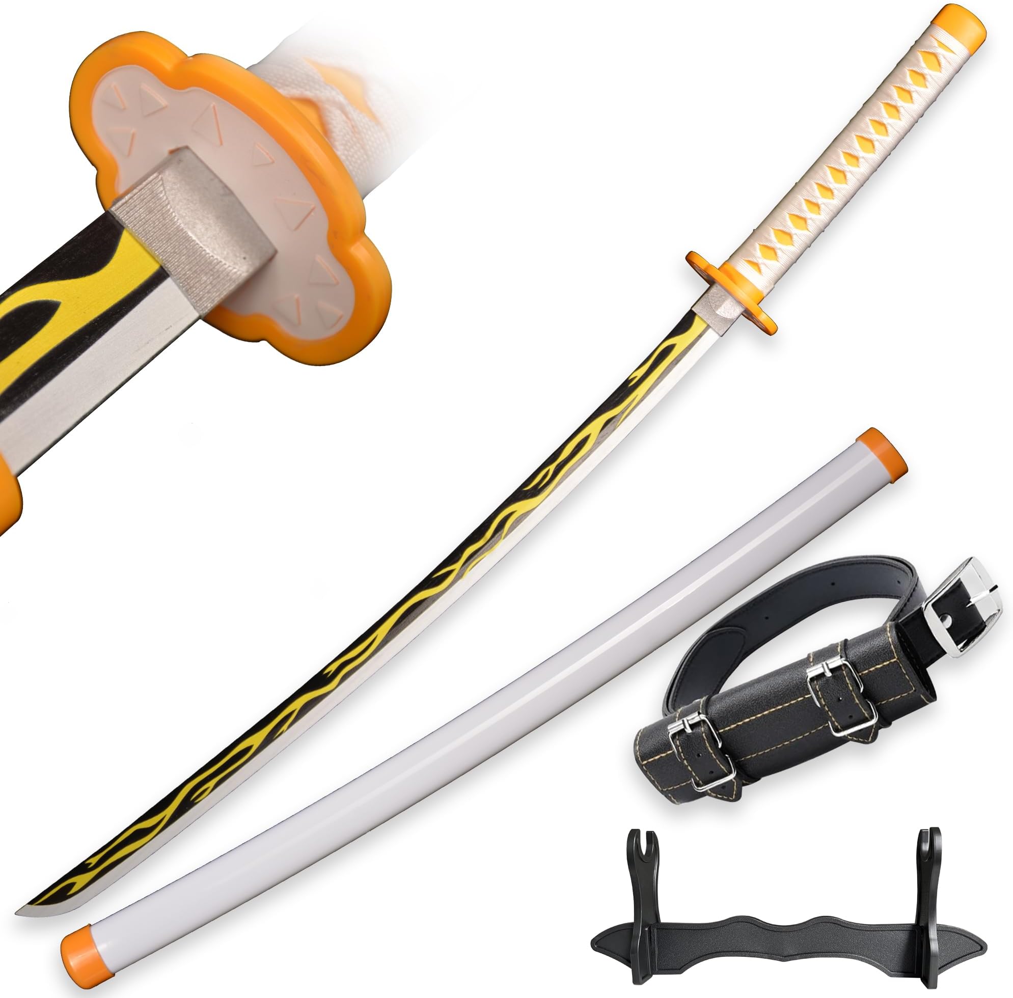 Anime Demon Slayer Sword Katana 41 Inch Decorative Collectible Gift Cosplay Sword,Various Styles Available
