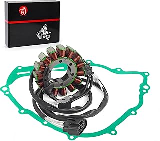Magneto Stator and COVER Gasket for Yamaha Grizzly 700 YFM700FG 4x4 Fi 2007-2015 Grizzly 550 4x4 Fi 2009-2014 28P-81410-01-00