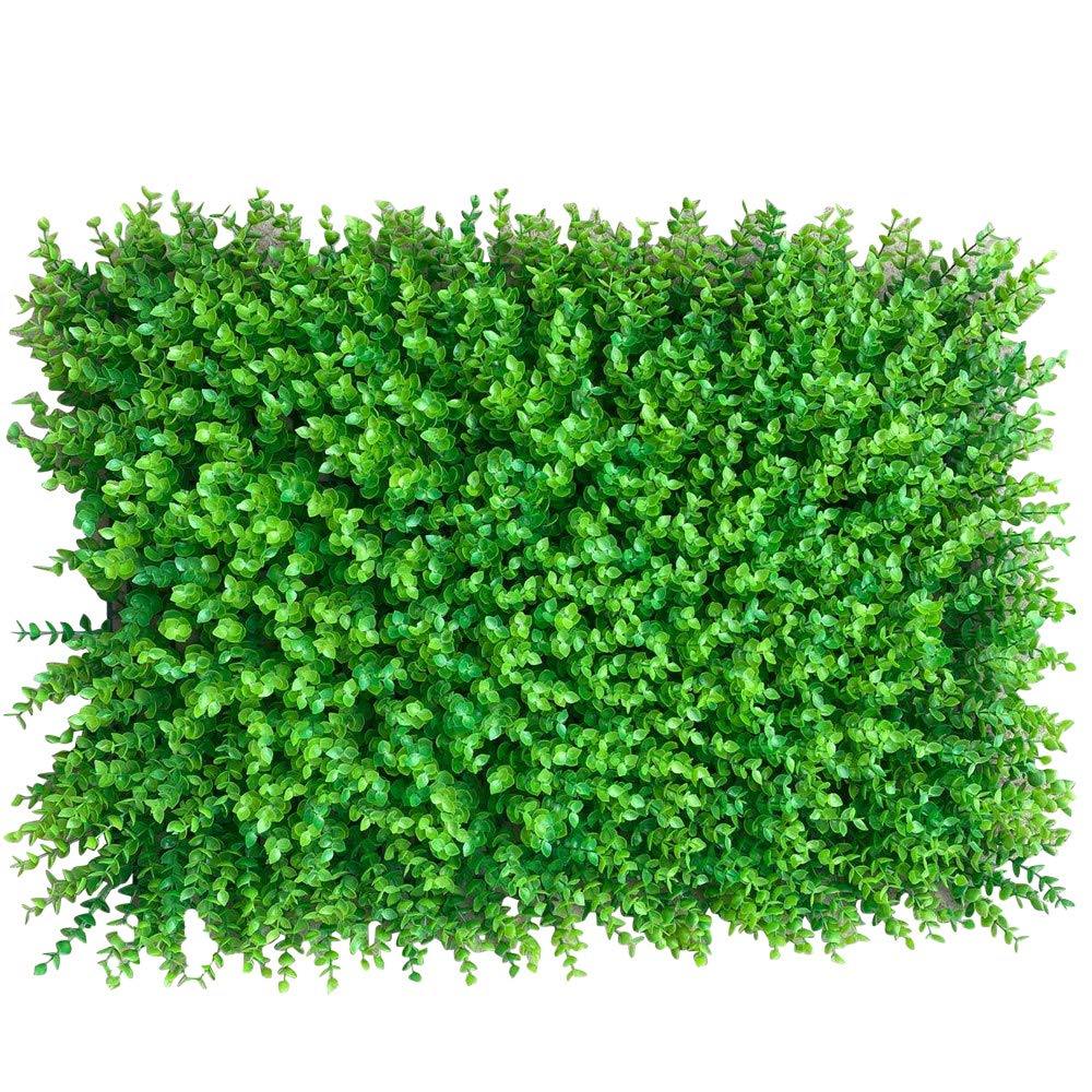 12 Stück Künstliche Pflanzenwand Sichtschutz Hecke Künstlich 60 x 40 x 4cm für Heimdekoration, Gartendekoration, Bürogebäude, Garten und andere Gelegenheiten