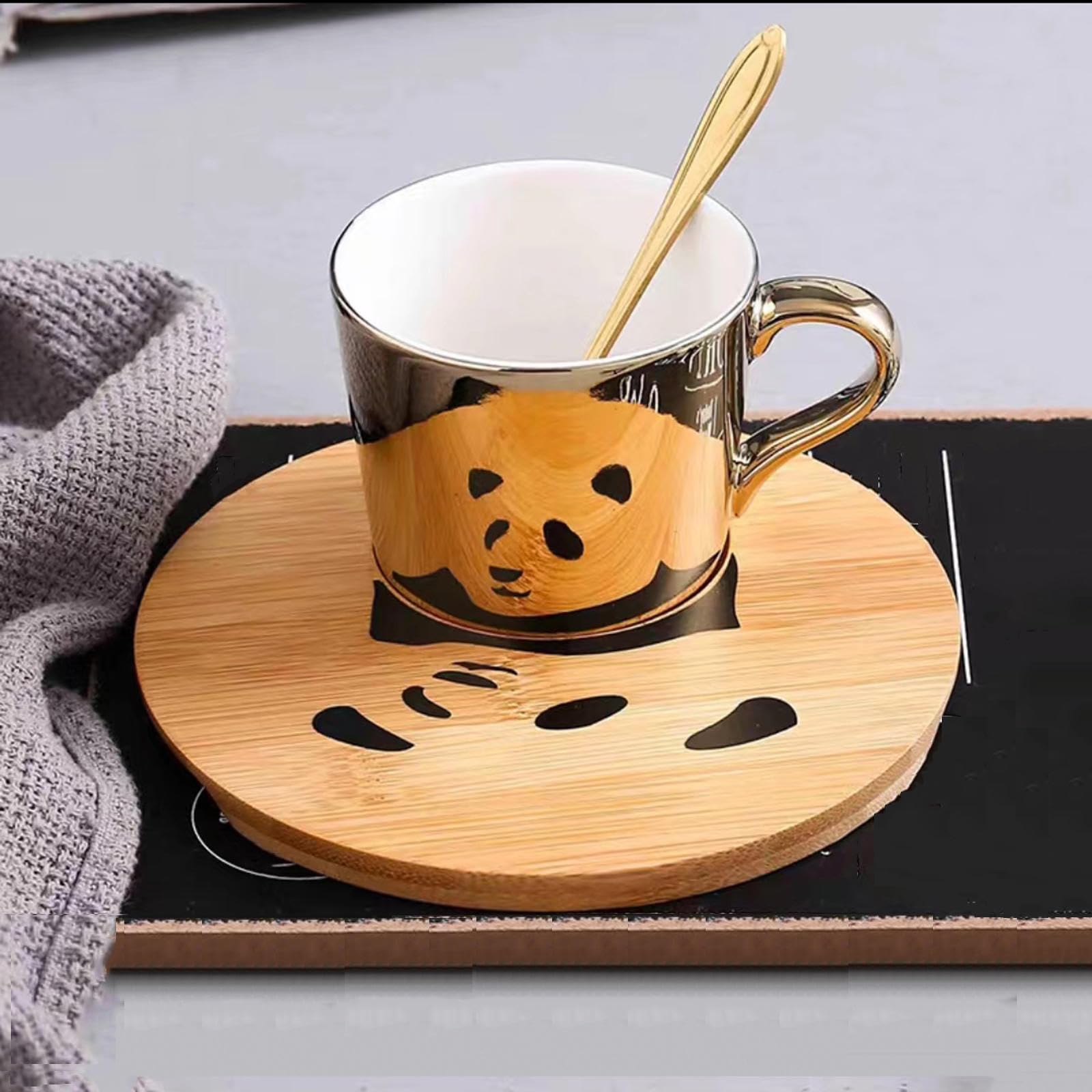 Tasse à café anamorphique VINGAA en céramique pour briser la monotonie de vos pauses