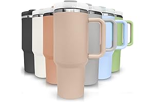 40 oz Insulated Tumbler with Handle for Maximum Comfort