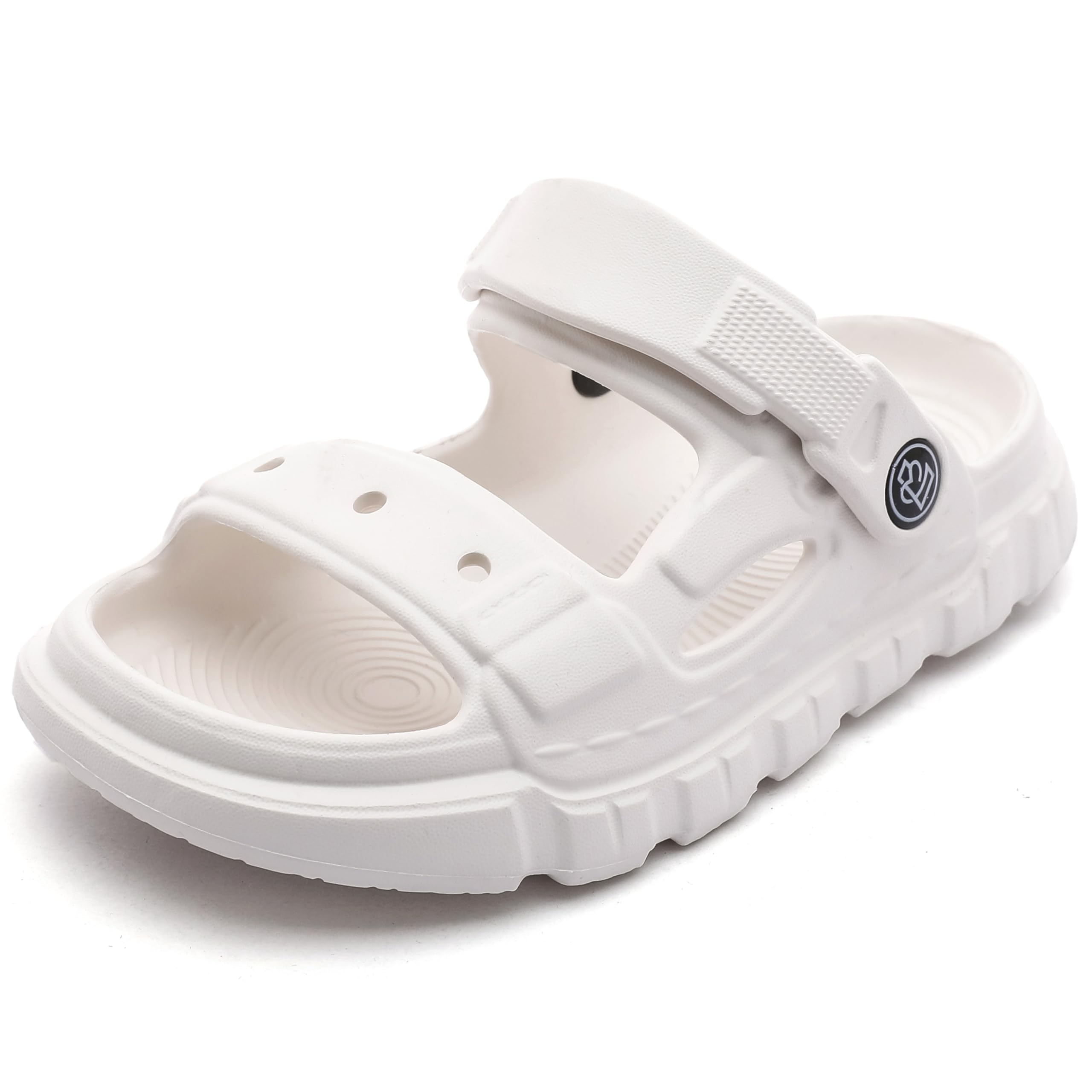 Femizee Kids 2-in-1 Sandals and Slides for Boys & Girls Lightweight Waterproof Slip-On Sandals Summer Water Shoes for Beach Pool Garden Play