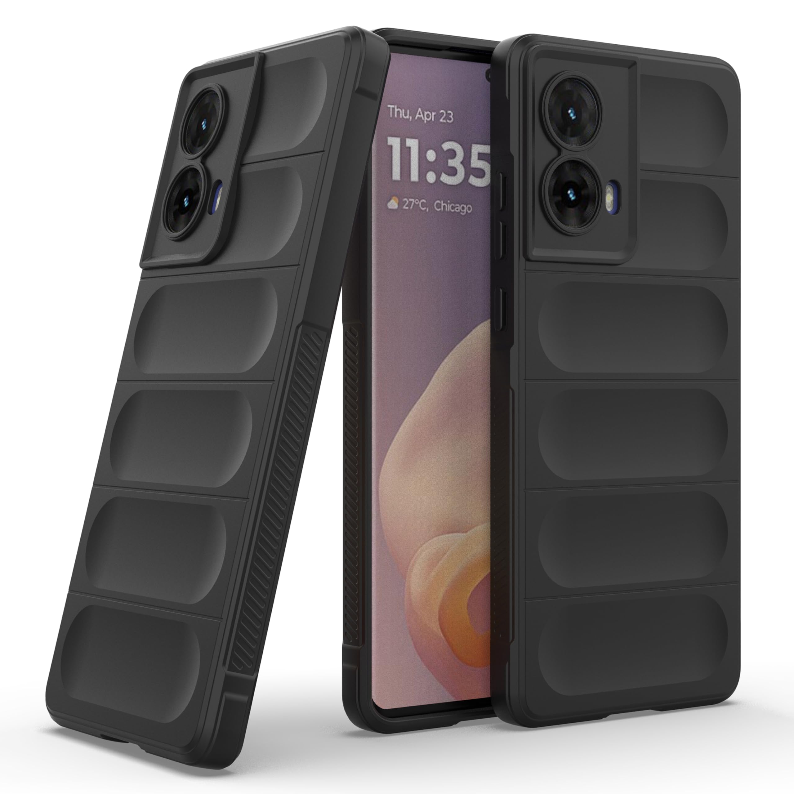 Zapcase Back Case Cover for Motorola Moto G85 5G | Compatible for Motorola Moto G85 5G Back Case Cover | Liquid Silicon Case for Motorola Moto G85 5G with Camera Protection|Black (B0D8YNFZCH) Amazon Price History, Amazon Price Tracker