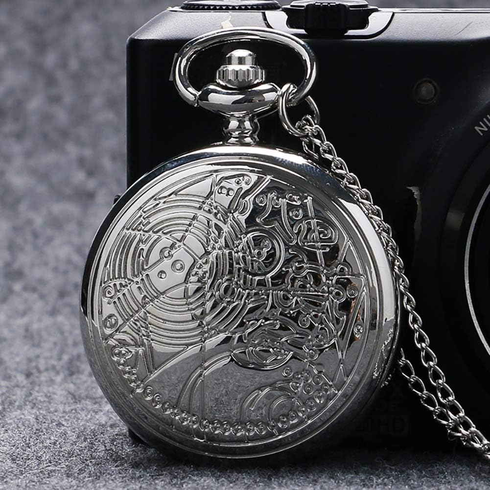 Montre De Poche Ancienne En Argent Massif Pour Homme - Occasion (ne Fonctionne Pas)
