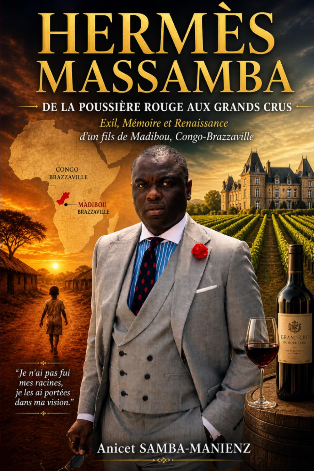 HERMÈS MASSAMBA – DE LA POUSSIÈRE ROUGE AUX GRANDS CRUS: Exil, mémoire et renaissance d’un enfant de Madibou