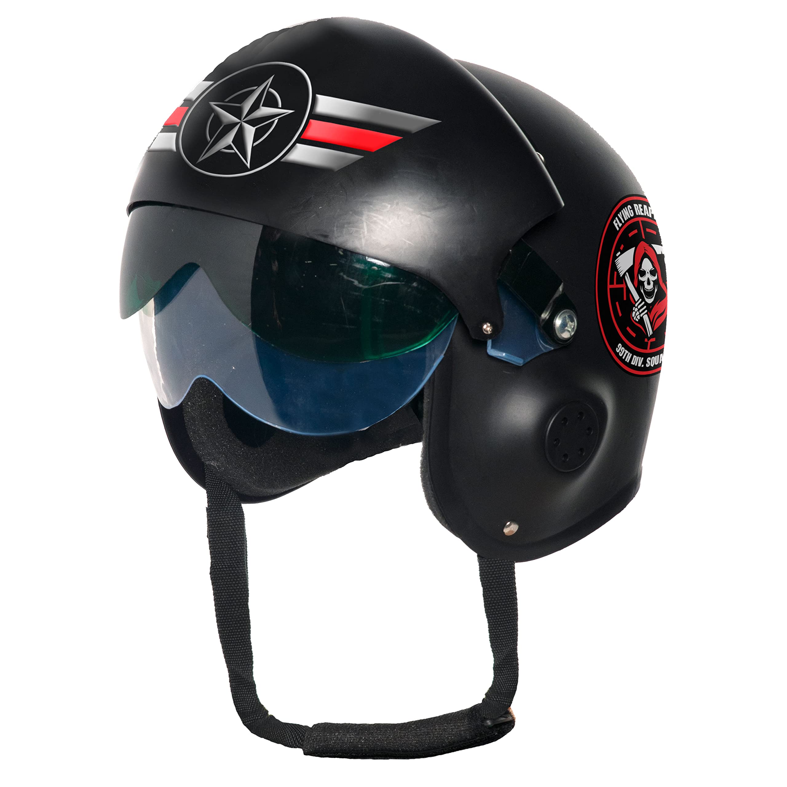 Casco Moto Casco Piloto Disfraz Acceso De Disfraz Para Adultos Con