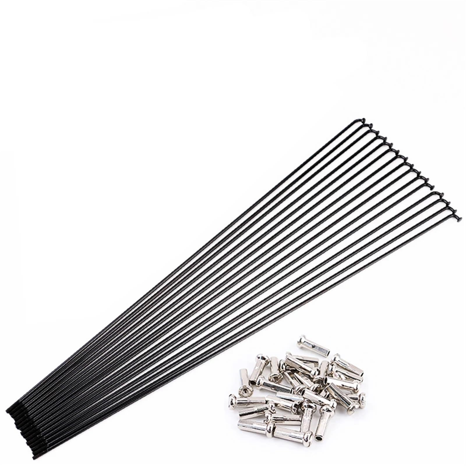 Fahrradspeichen 14G 2,0mm Fahrrad Speichen Mit Nippel 75mm-214mm Edelstahl Fahrrad Elektrische Fahrrad Speichen Mountainbike 36 Teile/los(120mm)