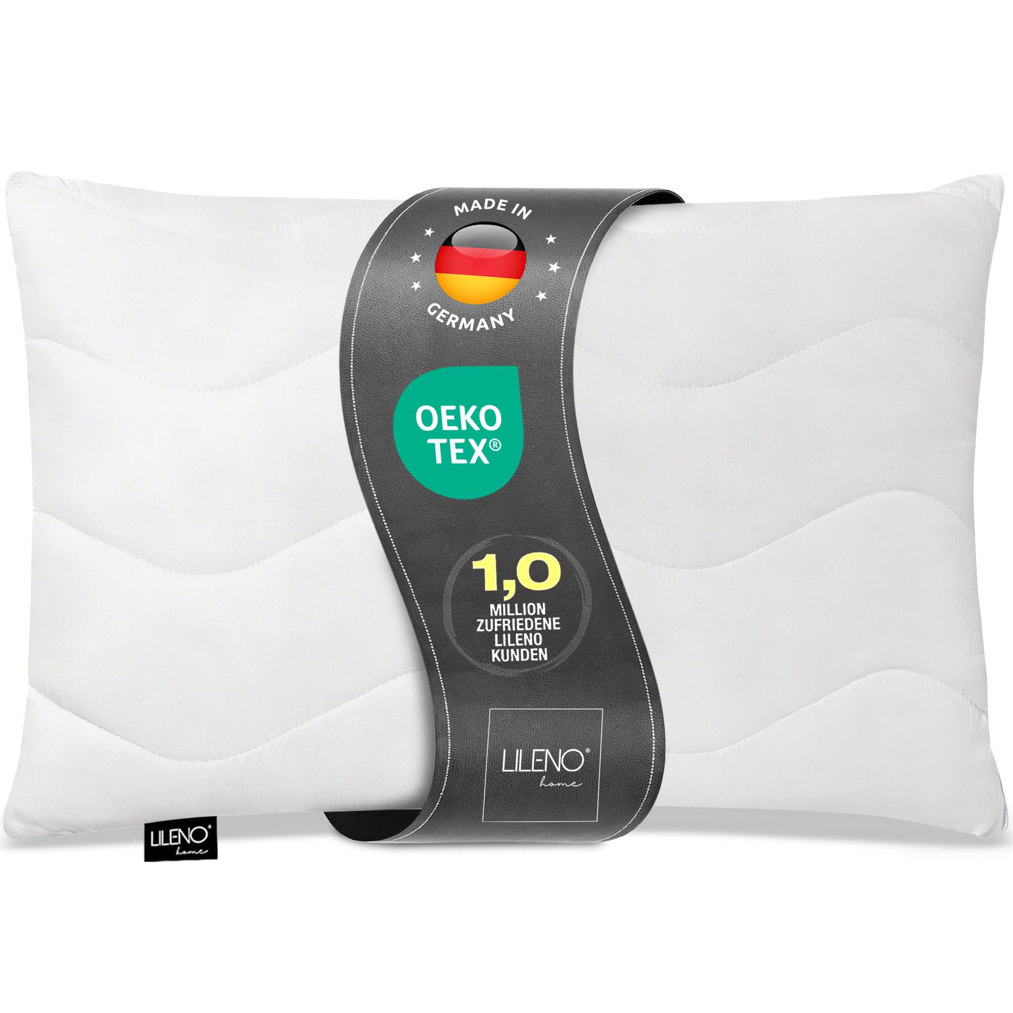 LILENO HOME Kopfkissen - Kissen-Füllung - Schlafkissen - Kissen