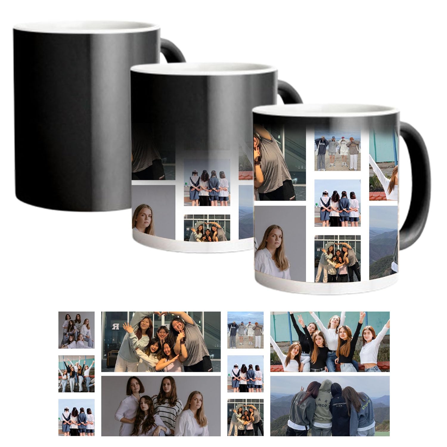 PrintWink Personalised Heat Change Mug | Colour Changing Mug with Photo | Custom Magic Cup for Coffee & Tea | Personalised Gift for Men, Women, Birthday, Anniversary, Father’s Day | Photo 10
