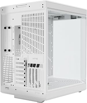 HYTE Y70 Snow White Mid-Tower Tempered Glass PC Gaming Case